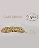 Amfin Curling Ribbons Golden - Pack of 12 Rolls