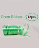 Amfin Curling Ribbons Green - Pack of 12 Rolls