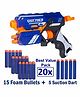 Wishkey Manual Soft Bullet Shooting Gun - Blue 