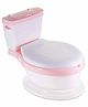 Wishkey Western Style Toilet Training Potty Chair - Pink & White