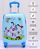 Babyhug Kid's Small 1 Day Trip Trolley Bag Puppy Print - 18 Inches| Shock Resistant| Telescopic Handle| Water Resistant| Easy Zipper Closure| Durable Wheels