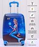 Babyhug Kid's Small 1 Day Trip Trolley Bag Mermaid Print - 18 Inches| Shock Resistant| Telescopic Handle| Water Resistant| Easy Zipper Closure| Durable Wheels