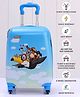 Babyhug Kid's Small 1 Day Trip Trolley Bag Bird Print - 18 Inches| Shock Resistant| Telescopic Handle| Water Resistant| Easy Zipper Closure| Durable Wheels