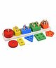 Wishkey Geometric Shape Sorter Toy - Multicolor