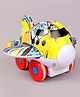 Dr. Toy Pull Back Toy Aeroplane - Multicolor