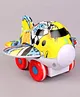 Dr. Toy Pull Back Toy Aeroplane - Multicolor
