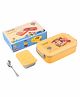 Youp Stainless Steel Insulated Yellow Color Paw Patrol Kids Lunch Box Tasty Bites - 850 ml