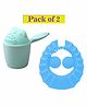 Syga Bath Cap And Rinser Pack of 2 - Green Blue