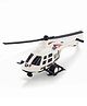 Shinsei Pull Back Rescue Toy Helicopter - White