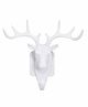 Syga Deer Head Shape Hanging Hook - White