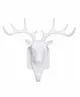 Syga Deer Head Shape Hanging Hook - White