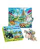 Palyqid Planet of Lost Dinosaurs Glow in the Dark Puzzle Multicolor - 48 Pieces
