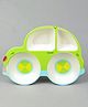 Car Shape Section Plate - Green