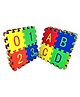 FunBlast Alphabet & Number Interlocking Foam Puzzle Mat Multicolor - 36 Pieces