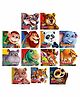 Sawan Who Am I Die Cut Shape Board Wild Animal Books Pack of 13 - English