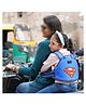 Magic Seat 2 Wheeler Kids Safety Belt Superman Print - Blue