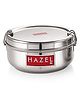 Hazel Stainless Steel Traditional Design Tiffin Lunch Container with Locking Clip - 350 ml