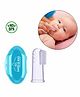 Safe-O-Kid Baby Tooth Brush with Case - Blue