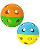 FunBlast Baby Rattles Ringing Balls - Set of 2 Multicolor