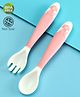 Babyhug Flexible Spoon & Fork Set - Pink