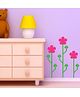 Chipakk Row of Flowers Wall Decal Pink - Medium