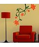 Chipakk Flowering Branch 3 Wall Decal Orange - Medium