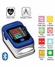 Control D Bluetooth Digital Pulse Oximeter - Blue White
