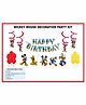Untumble Mickey Mouse Theme Birthday Kit Multicolor - Pack of 31