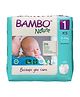 Bambo Nature Eco-friendly Extra Small Size Tape Diapers with Wetness Indicator XS - 22 Pieces