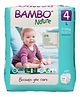 Bambo Nature Large Size Tape Diapers with Wetness Indicator - 24 Pieces