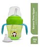 LuvLap Banana Time 150ml Anti Spill, Interchangeable Sipper / Sippy Cup with Soft Silicone Spout and Straw BPA Free, 6m+ (Green)