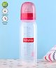Babyhug Feeding Bottle with Silicone Teat Pink - 250 ml