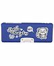 Webby Animal Printed Pencil Box - Dark Blue