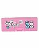 Webby Bunny Printed Pencil Box - Pink