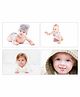 WENS HD Digital Baby Posters Pack of 4 - Multicolour