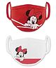 Babyhug Washable & Reusable Knit Face Mask Minnie Mouse - Pack of 2