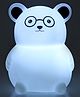 Teddy Shaped LED Night Lamp - White