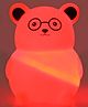 Teddy Shaped LED Night Lamp - Peach