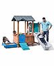 Step2 Woodland Adventure Playhouse & Slide - Multicolor