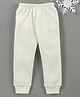 Babyhug Full Length Thermal Bottoms - Off White