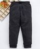 Babyhug Full Length Solid Thermal Bottoms - Dark Grey