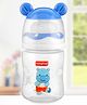 Babyhug Anti Colic Feeding Bottle Hippo Shape Blue - 125 ml 