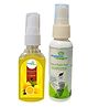 Organic Magic Instant Toilet Seat & Hand Sanitizer - 50 ml Each
