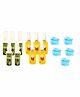 Organic Magic Toilet Sanitizer Spray & Hand Sanitizer with Mask Pack of 15 - 50 ml each