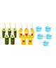 Organic Magic Anti Mosquito Spray & Hand Sanitizer with Mask Combo Pack of 15 - 50 ml each
