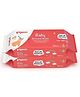 Pigeon Baby Skincare Wipes pack of 2 - 72 Pieces Each