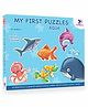 Toykraft My First Water Animal 6 Jigsaw Puzzles - 2 Pieces Each 