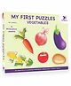 Toy kraft My First Jigsaw Vegetables Puzzle Set of 6 - 3 Piece each