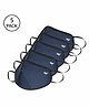 Wildcraft W95+ Reusable Small Size Supermask Blue - Pack of 5