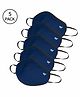 Wildcraft Small Size Reusable W95+ Supermasks Navy Blue - Pack of 5